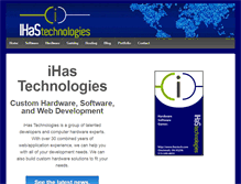 Tablet Screenshot of ihastech.com